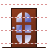 Closed door icon