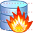 Data destruction icon