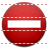 No entry icon