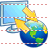 PC-Web synchronization icon