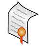 Certificate icon