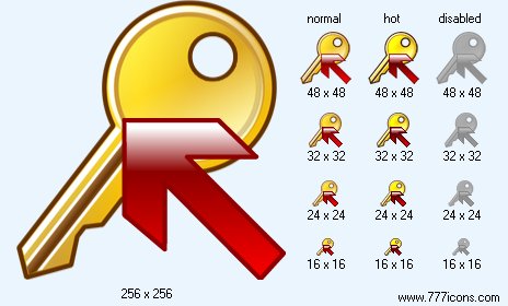 Import Key Icon Images