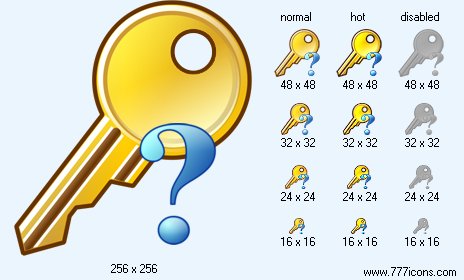 Key Status Icon Images