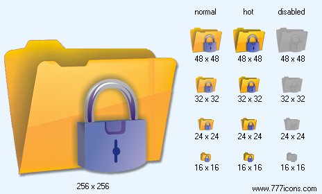 Locked Folder V4 Icon Images