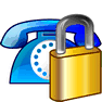 Locked Telephone icon