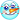 Snow man icon