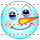 Snow man icon