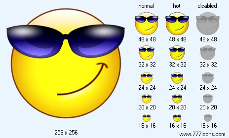 Sun Glasses Icon Images