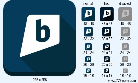 Brightkite Icon Images