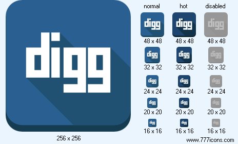 Digg Icon Images