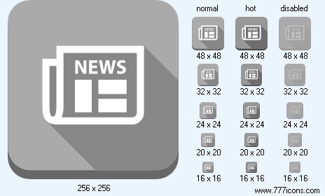 Newspaper Icon Images