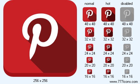 Pinterest Icon Images