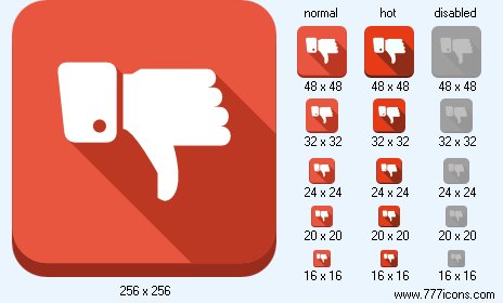 Thumb Down Icon Images