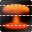 Nuclear explosion icon