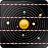 Solar system icon