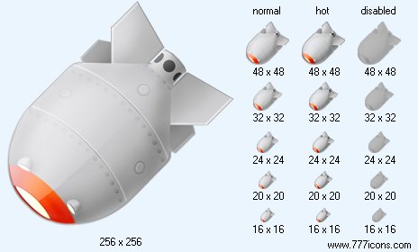 A-Bomb Icon Images