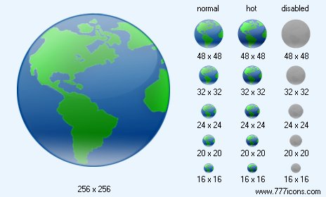 Earth Icon Images