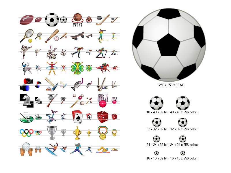 Click to view Sport Icons 2011.1 screenshot
