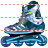 Roller skates icon