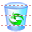 Empty dustbin icon