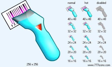 Bar-Code Scanner Icon Images