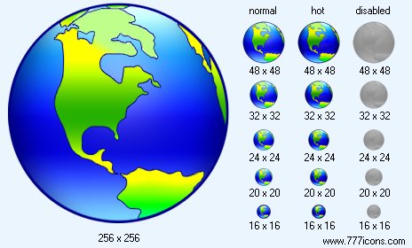 Earth Icon Images