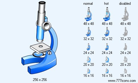 Microscope Icon Images