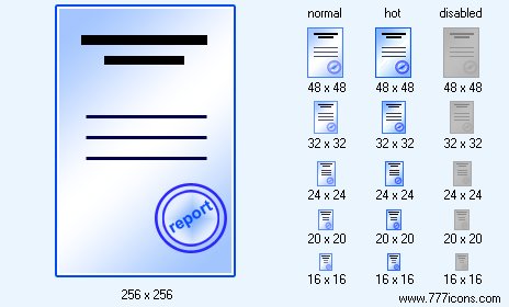 Report Icon Images