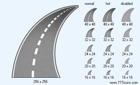 Road Icon Images