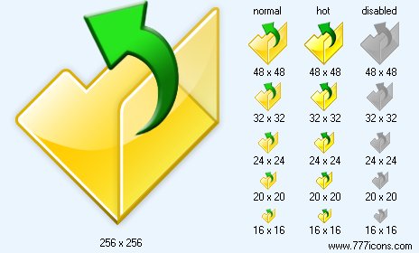 Up Folder Icon Images