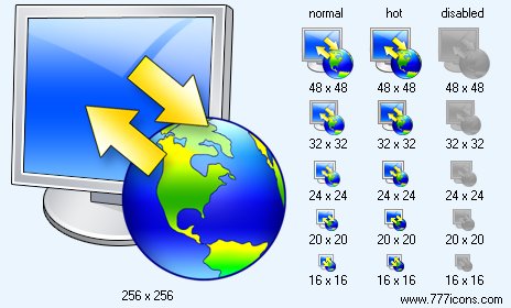 Web Synchronization Icon Images