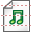 Midi document icon