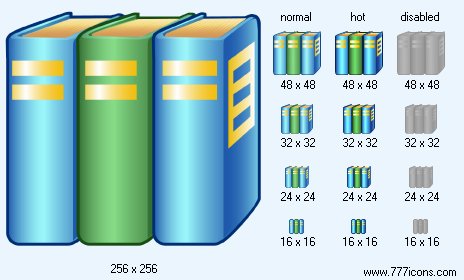 Book Library Icon Images