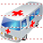 Ambulance car icon