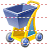 Hand cart icon