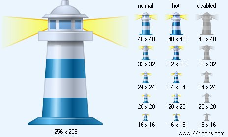 Light House Icon. Transport Icons for Vista