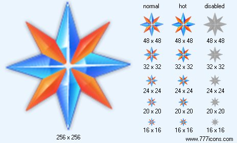 Wind Rose Icon Images