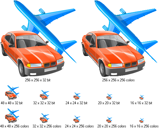 Transport Vista icon example