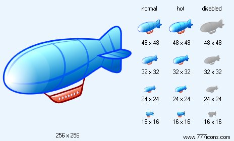 Airship Icon Images