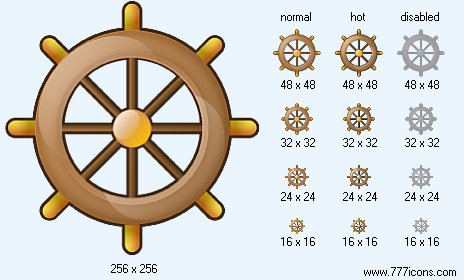 Steering-Wheel Icon Images