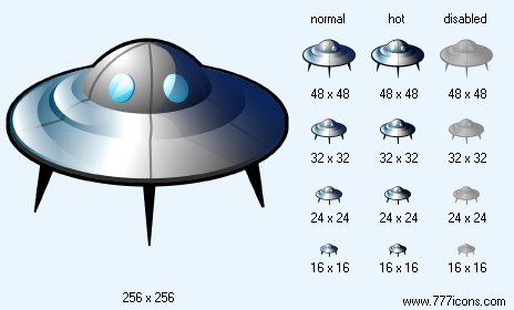 UFO Icon Images