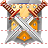 Shield and swords icon