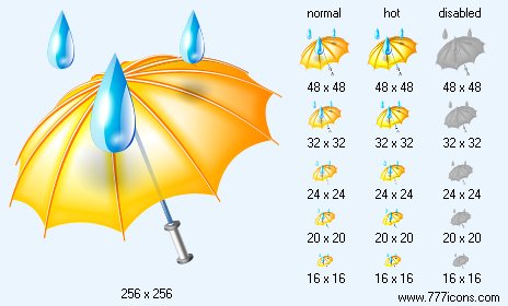 Rain Icon Images