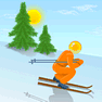 Skiing icon