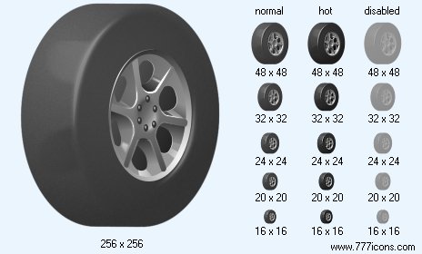 Wheel Icon Images