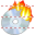 Burn CD icon