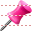 Pink pin icon