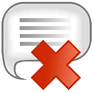 Delete Comment V1 icon