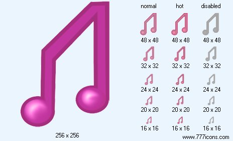 Music V5 Icon Images