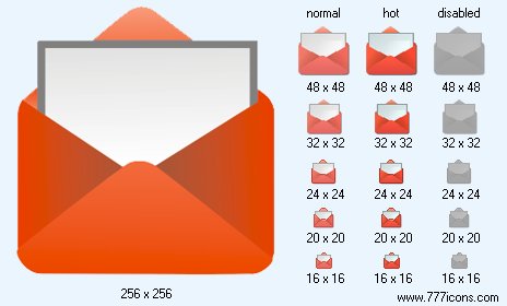 Read Mail V4 Icon Images